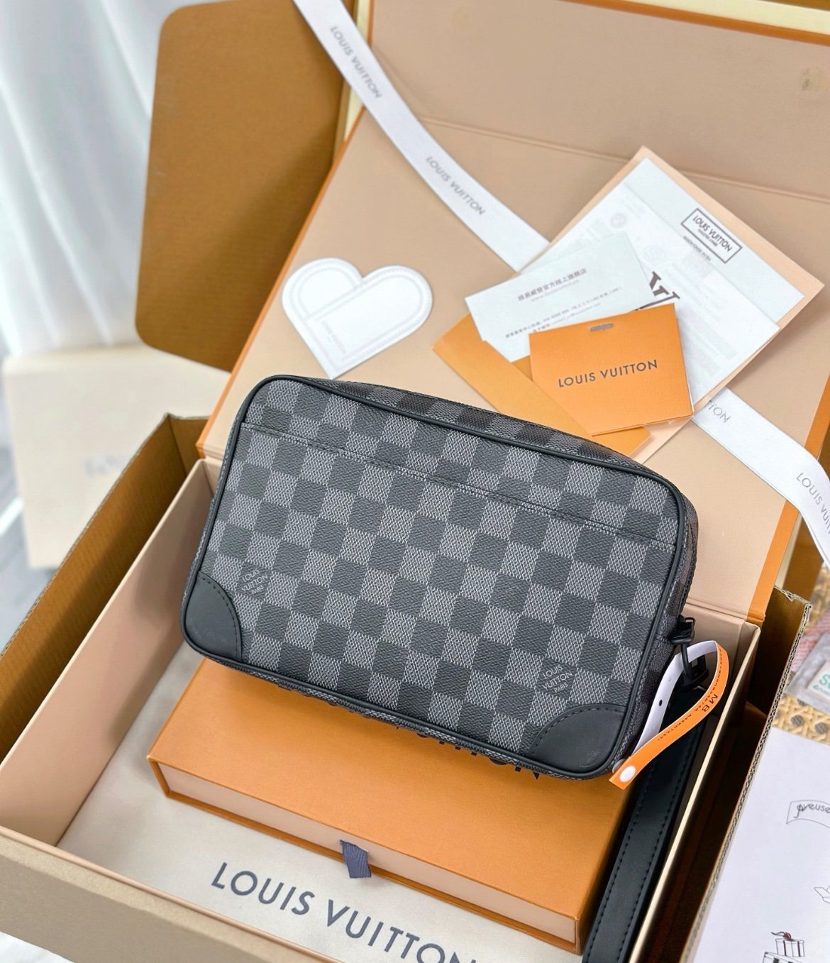 Louis Vuitton Monogram Kasai Clutch Bag - Afbeelding 9