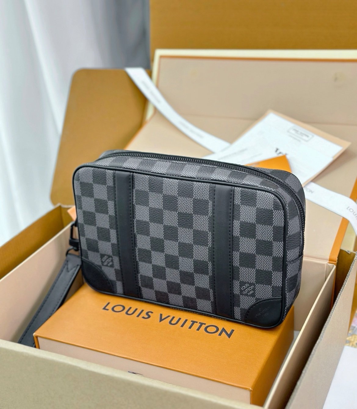 Louis Vuitton Monogram Kasai Clutch Bag - Afbeelding 10