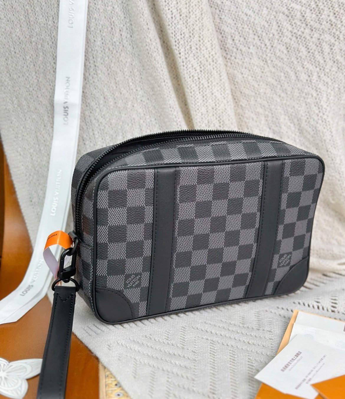 Louis Vuitton Monogram Kasai Clutch Bag - Afbeelding 11