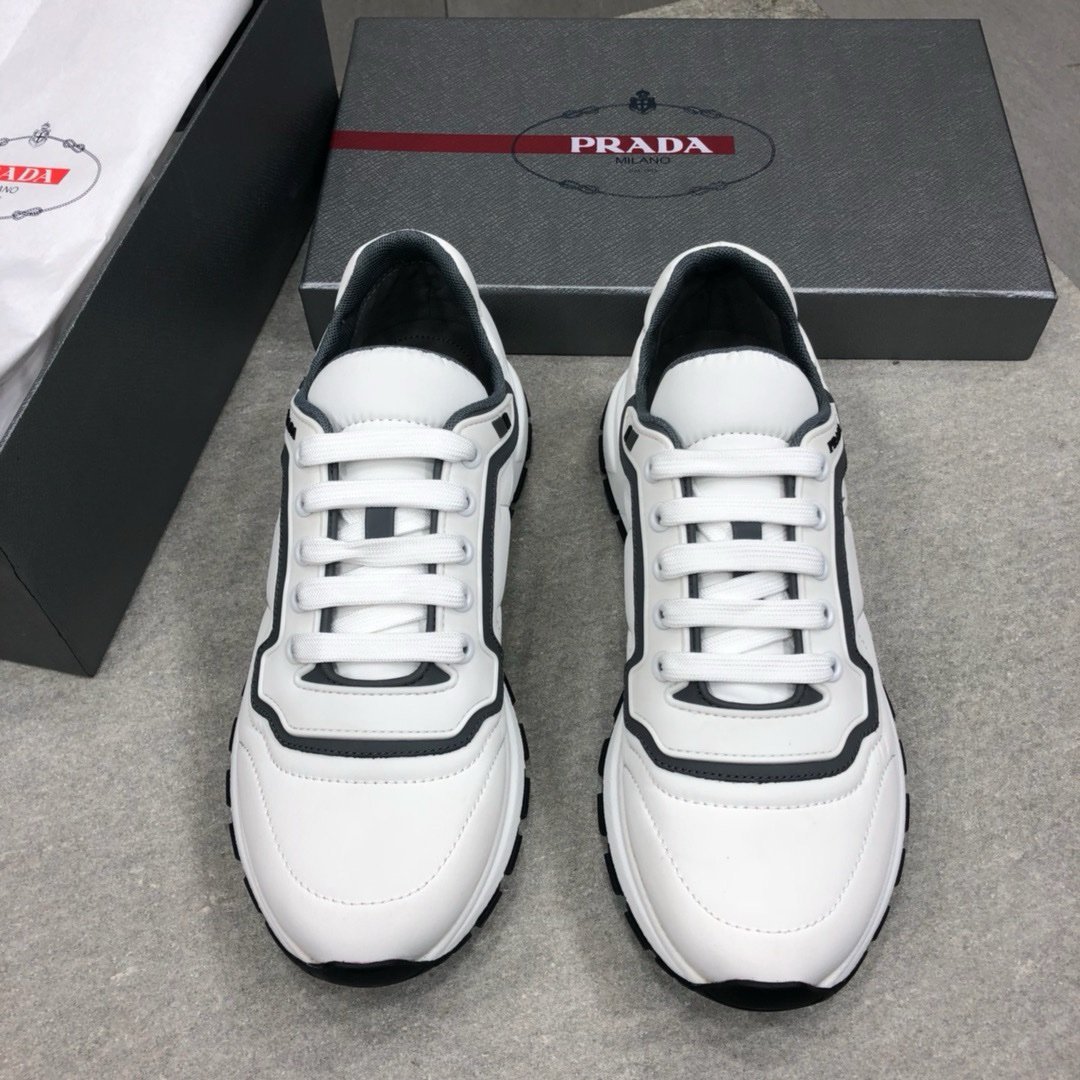 Prada Men's Textile Prax01 White - Afbeelding 3