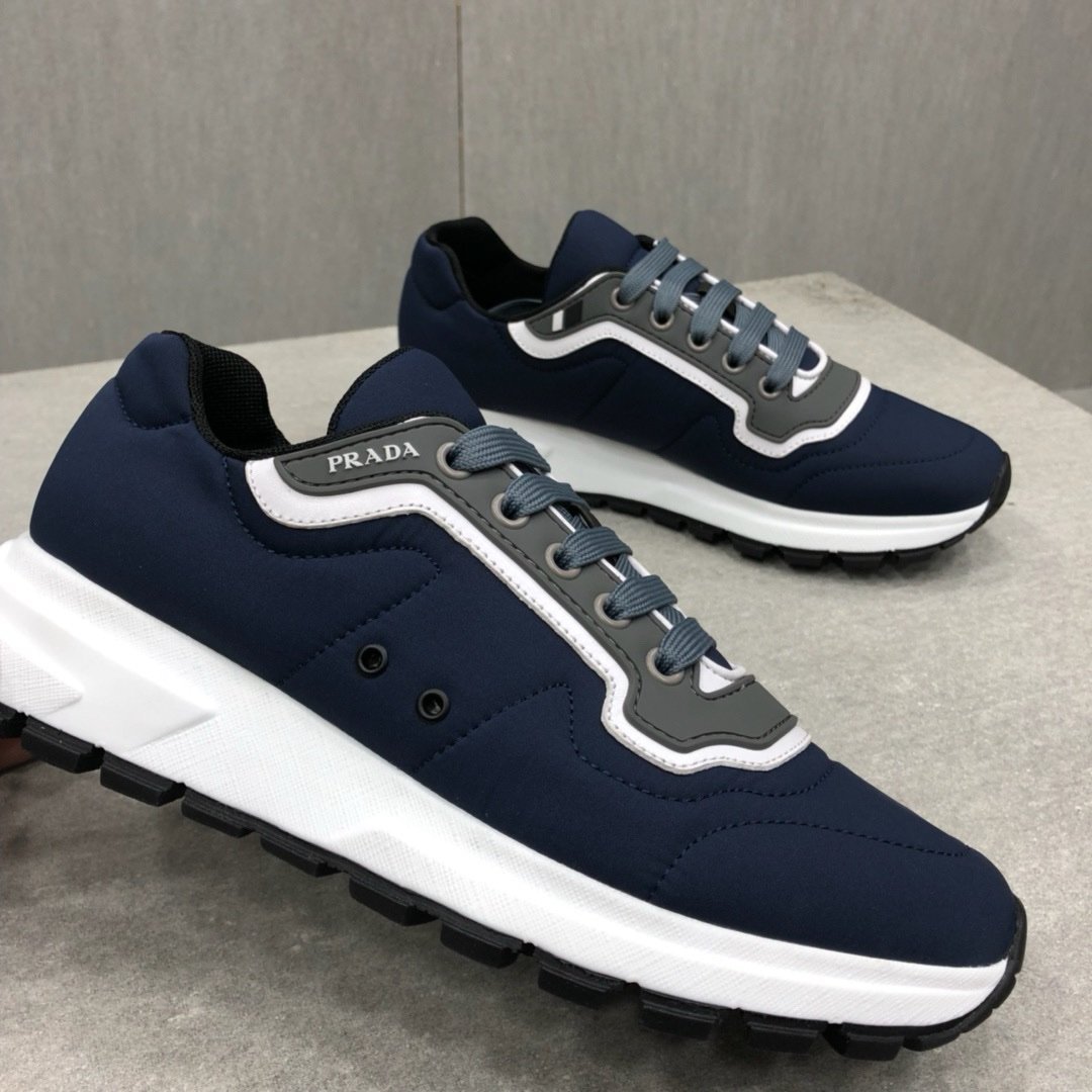 Prada Men's Textile Prax01 Navy - Afbeelding 7