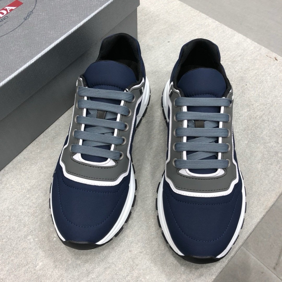 Prada Men's Textile Prax01 Navy - Afbeelding 3