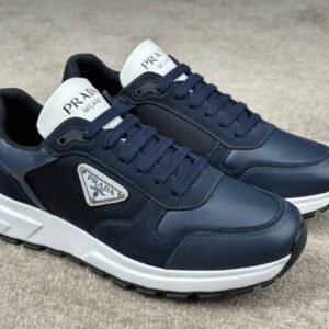Alternative view of Prada Leather & Re-Nylon Navy White