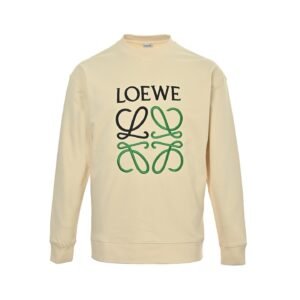 Loewe Anagram Crew Sweat Creta Beige