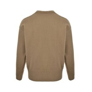 Alternative view of Ami De Paris Sweater Mushroom Brown/White