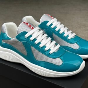 Alternative view of Prada Americas Cup Petrol Grey  Trainers