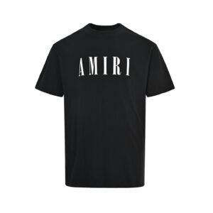 Amiri T-Shirt With AMIRI Text In Black