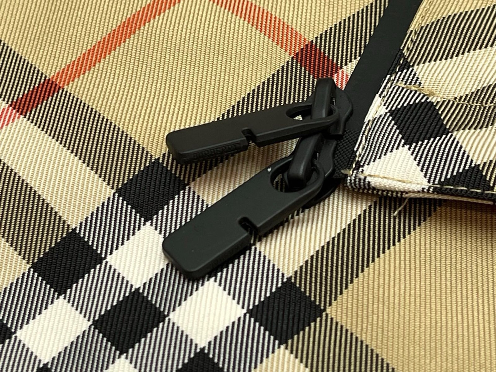 Burberry Check Jacket In Sand - Afbeelding 8