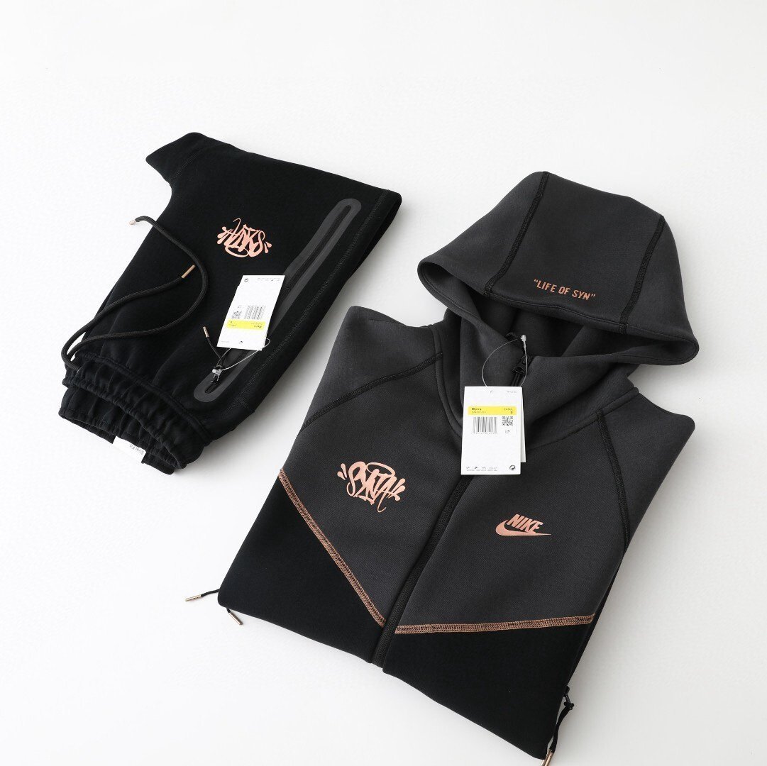 Nike Tech Fleece x Syna Set Black/Grey - Afbeelding 2