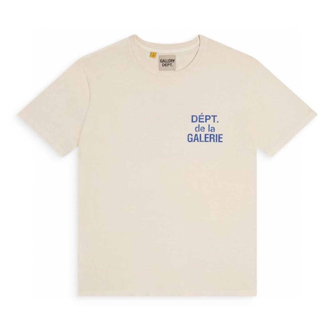 Gallery Dept. French Logo T-shirt Cream - Afbeelding 2