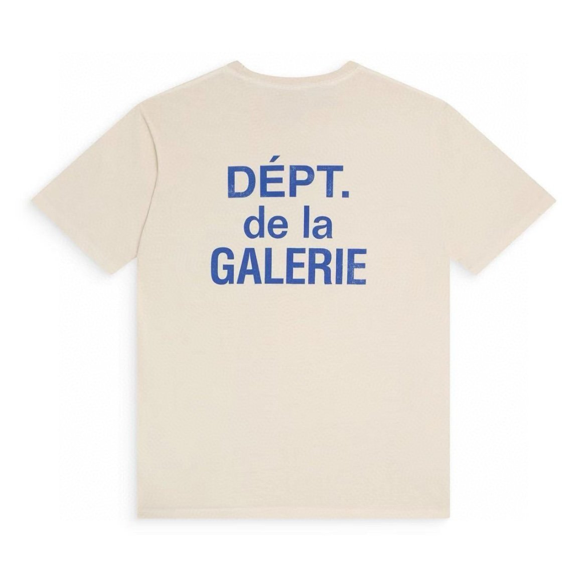 Gallery Dept. French Logo T-shirt Cream - Afbeelding 3