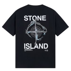 Alternative view of Stone Island Marble Three T-Shirt Black