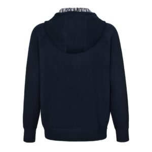 Alternative view of Dior Cashmere Hooded Jacket Navy  Blue