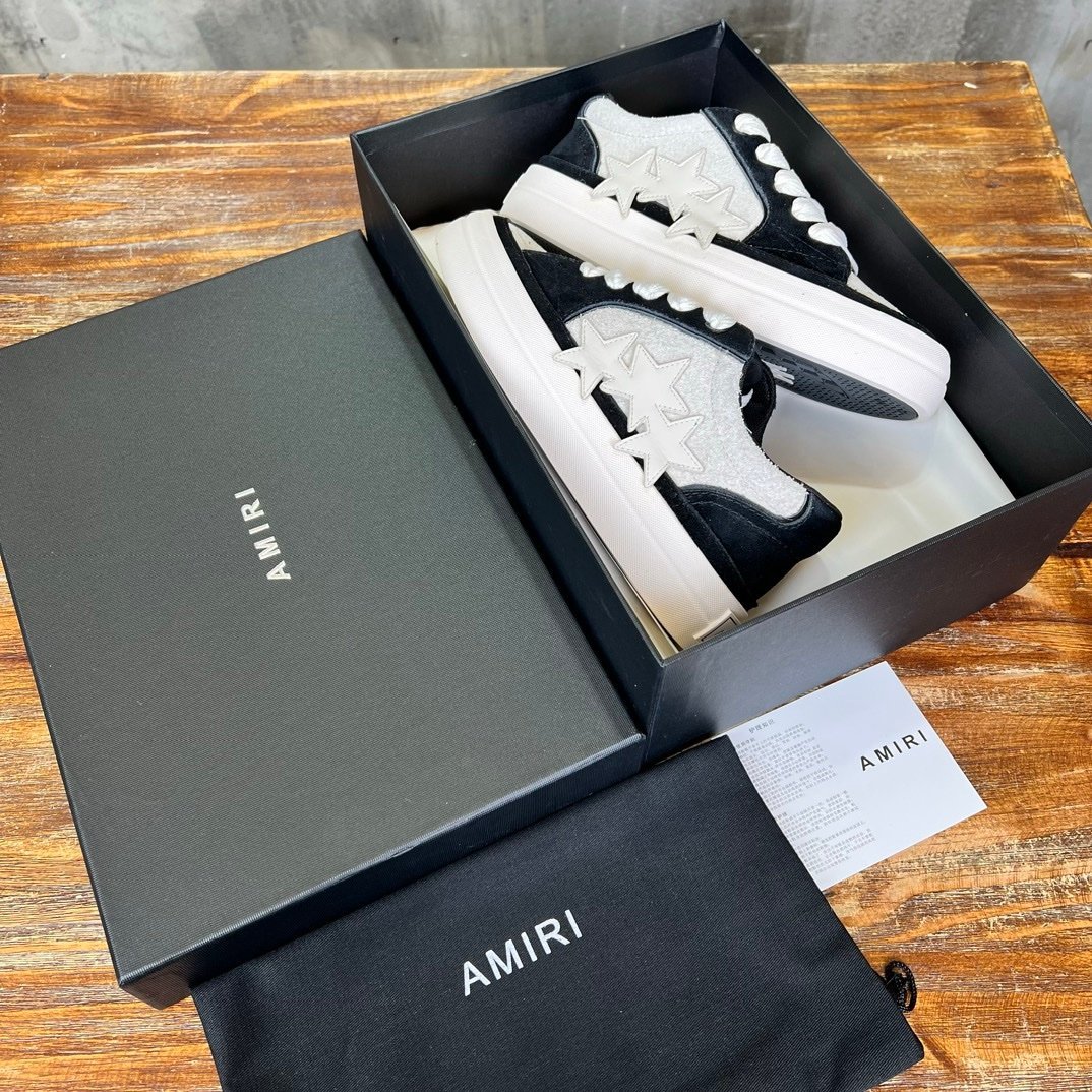 Amiri Low Top Sunset Skate Low Birch Black - Afbeelding 3