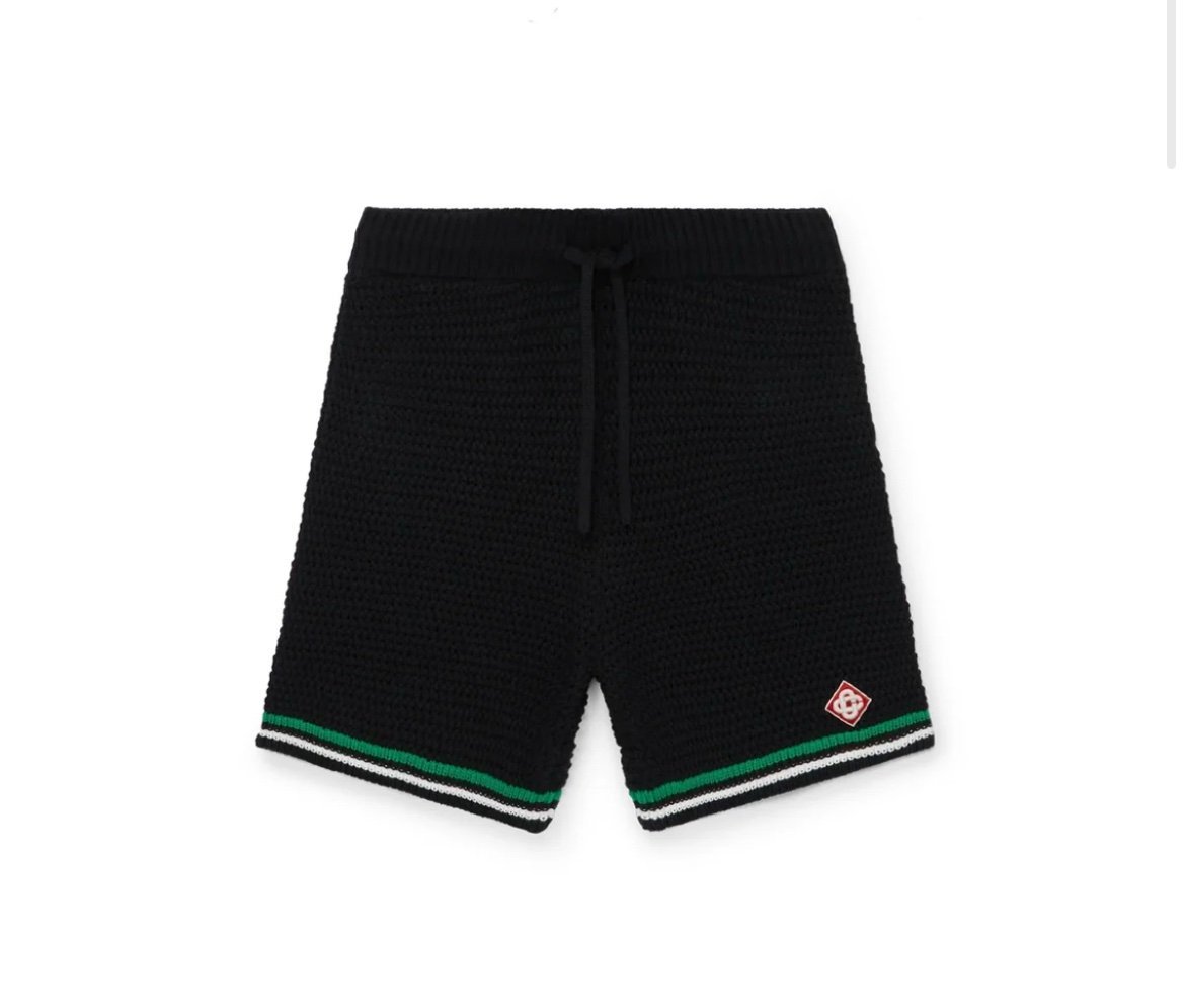 Casablanca Crochet Black Green 2-Piece Set - Afbeelding 3
