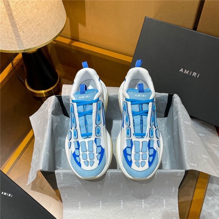 Amiri Bone Runner Bone Runner White Blue - Afbeelding 3