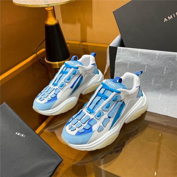 Amiri Bone Runner Bone Runner White Blue - Afbeelding 7