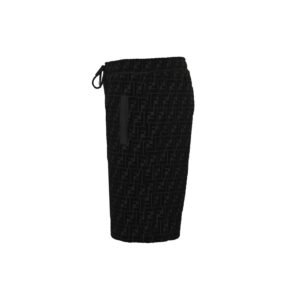 Alternative view of Fendi Bermudas Cotton Black Shorts