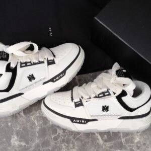 Alternative view of Amiri MA-1 White/Black