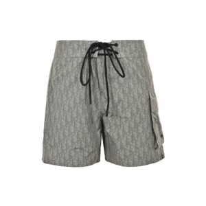 Dior Oblique Grey Swim Shorts