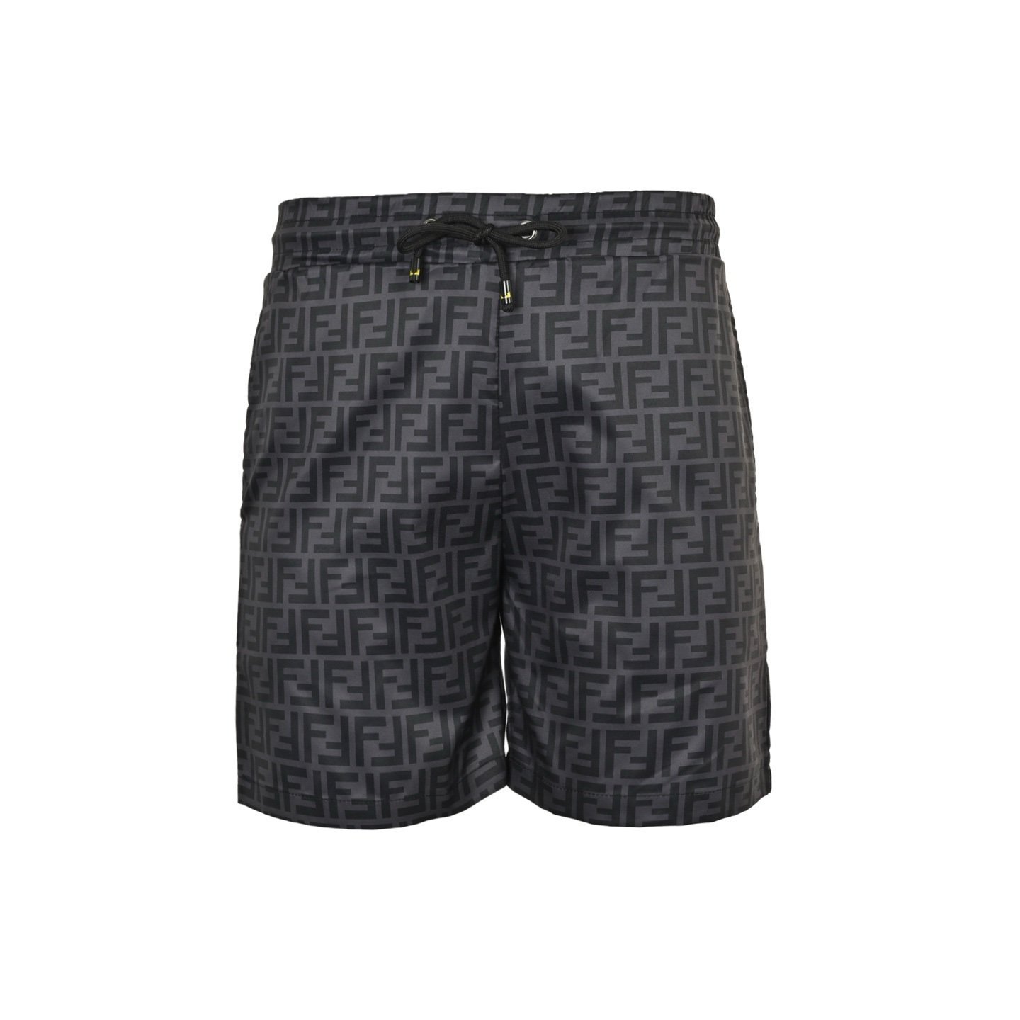 Fendi FF Monogram Swim Shorts Black