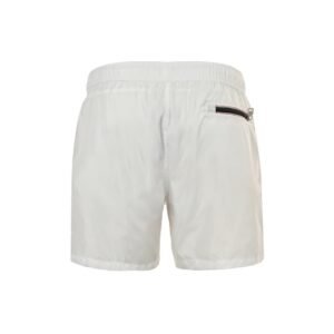Alternative view of Moncler Logo White Swim Shorts