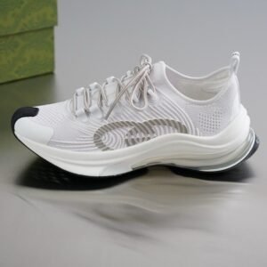Alternative view of Gucci GG Run Sneaker White Grey