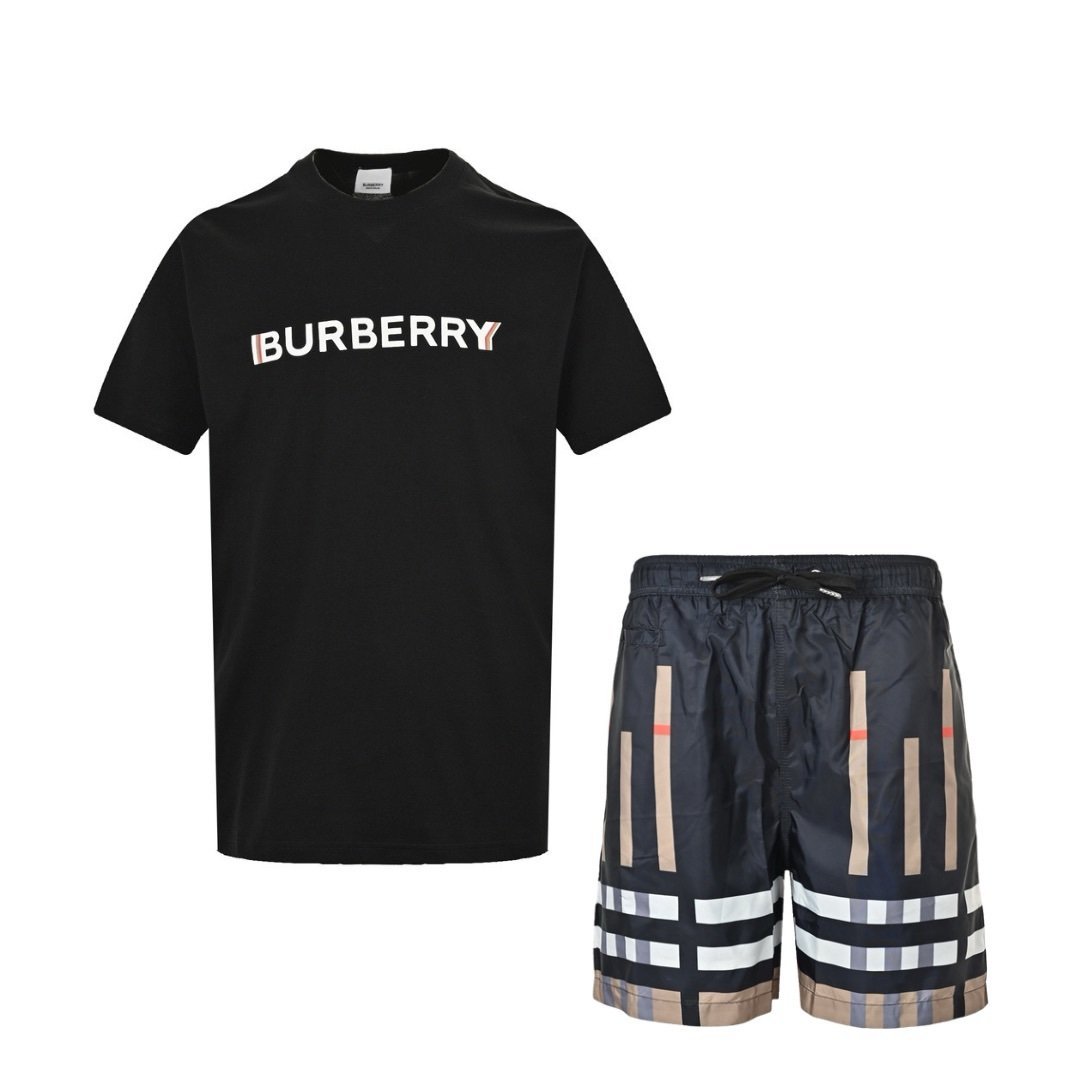 Burberry 2-Piece Set In Black Check