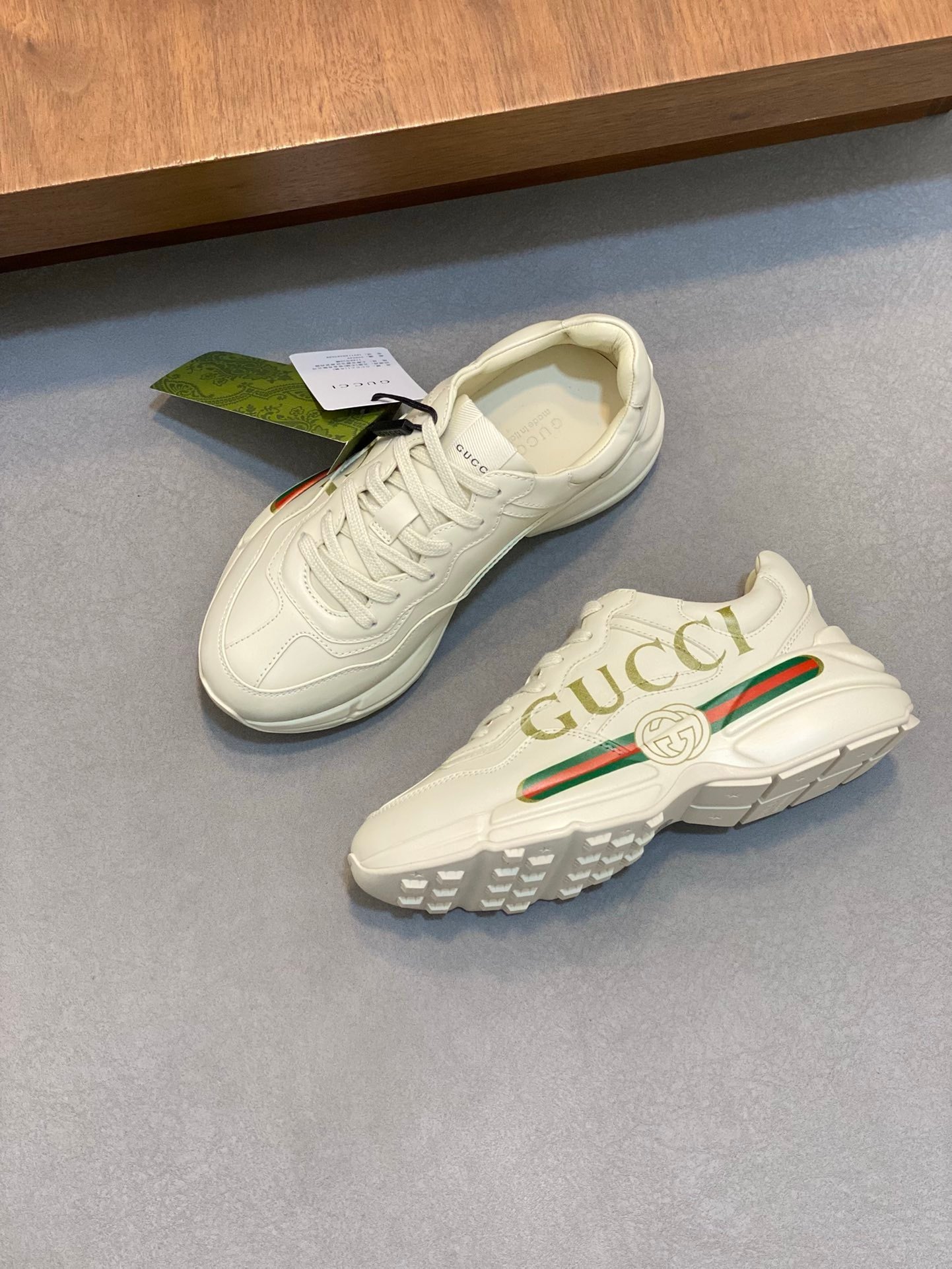 Gucci Rhyton Vintage Logo GG Ivory - Afbeelding 4