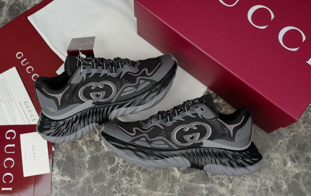 Gucci Ripple Splash Black Grey - Afbeelding 2