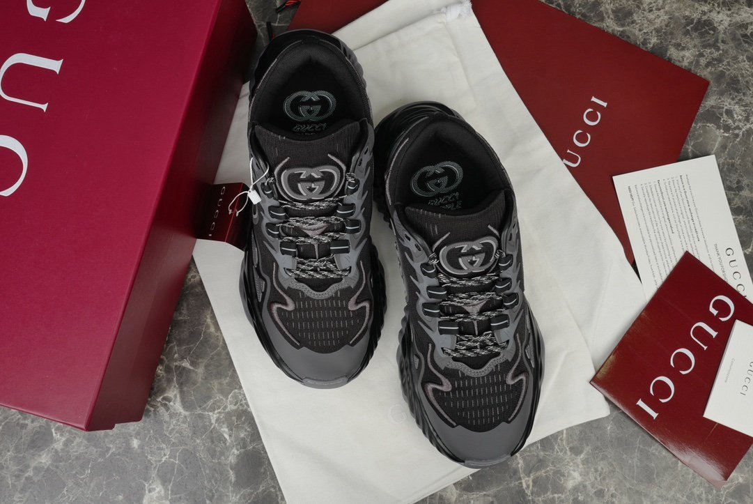 Gucci Ripple Splash Black Grey - Afbeelding 3