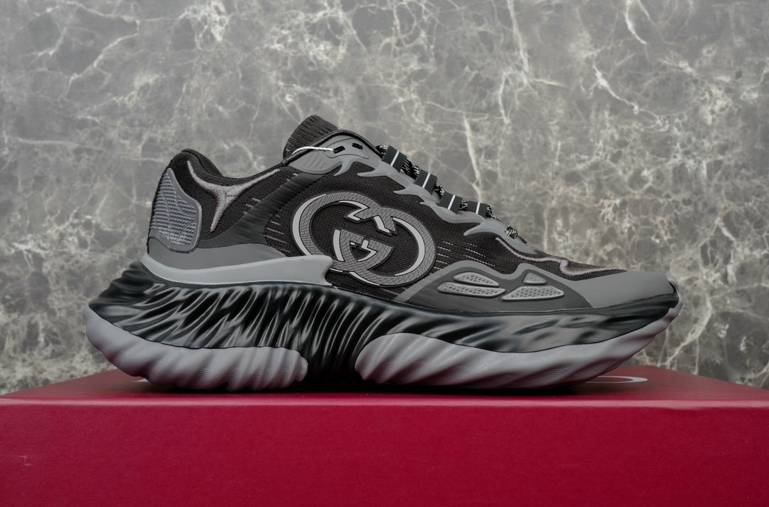 Gucci Ripple Splash Black Grey - Afbeelding 4