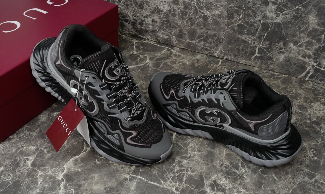Gucci Ripple Splash Black Grey - Afbeelding 8