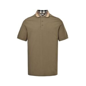 Alternative view of Burberry Polo 2-Piece Set In Olive/Beige