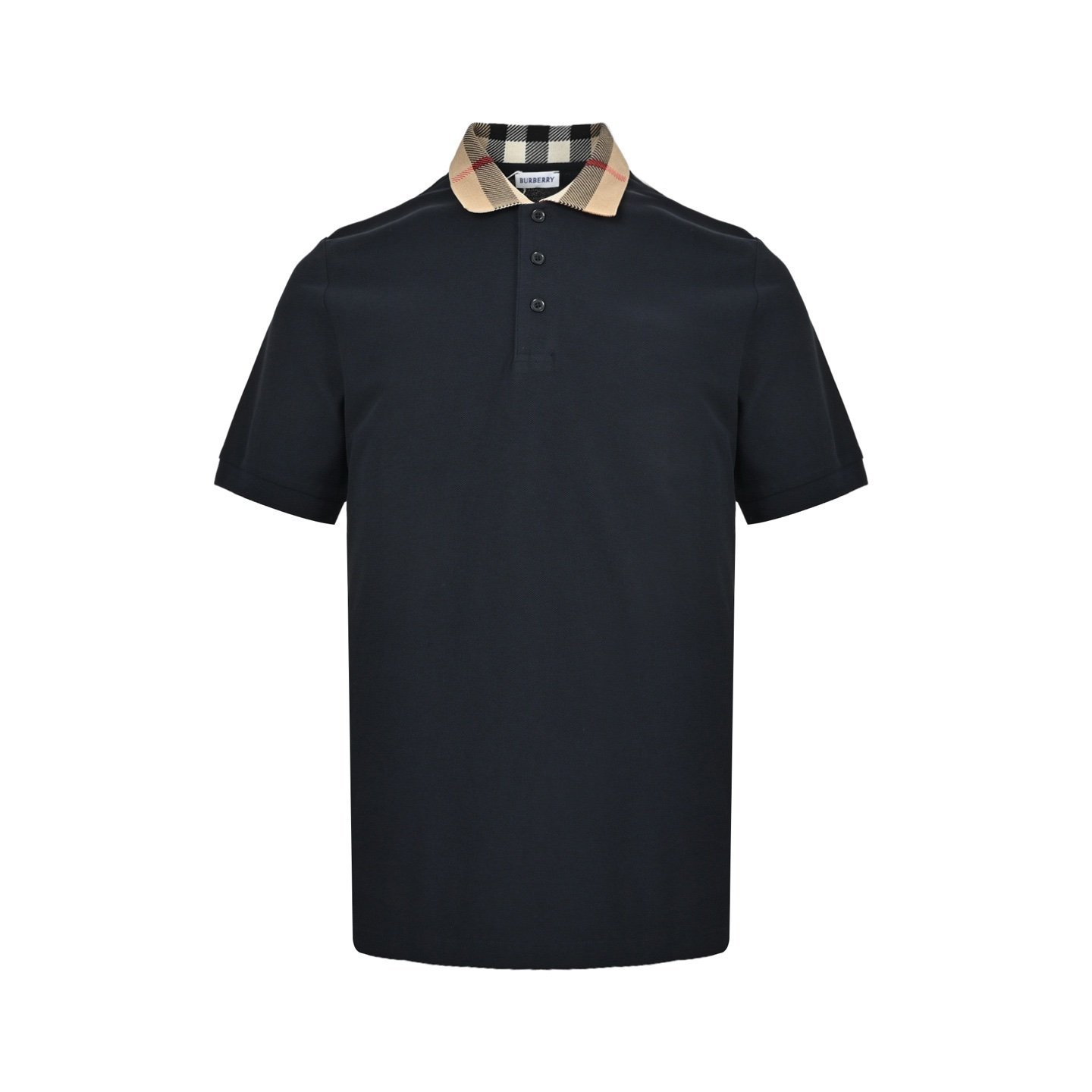 Burberry Polo 2-Piece Set In Navy/Beige - Afbeelding 2