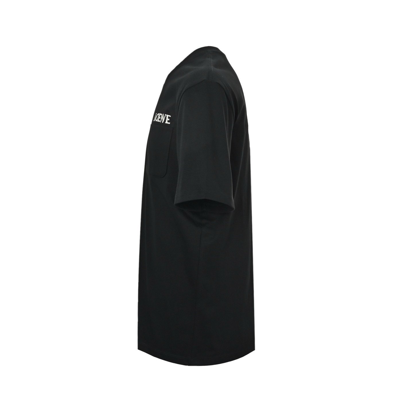 Loewe Cotton Pocket T-Shirt In Black - Afbeelding 2