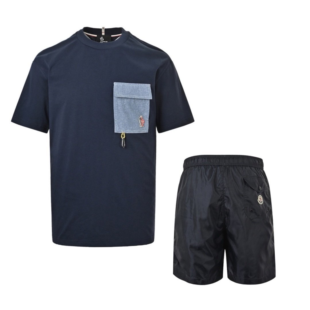 Moncler Grenoble 2-Piece Set In Navy