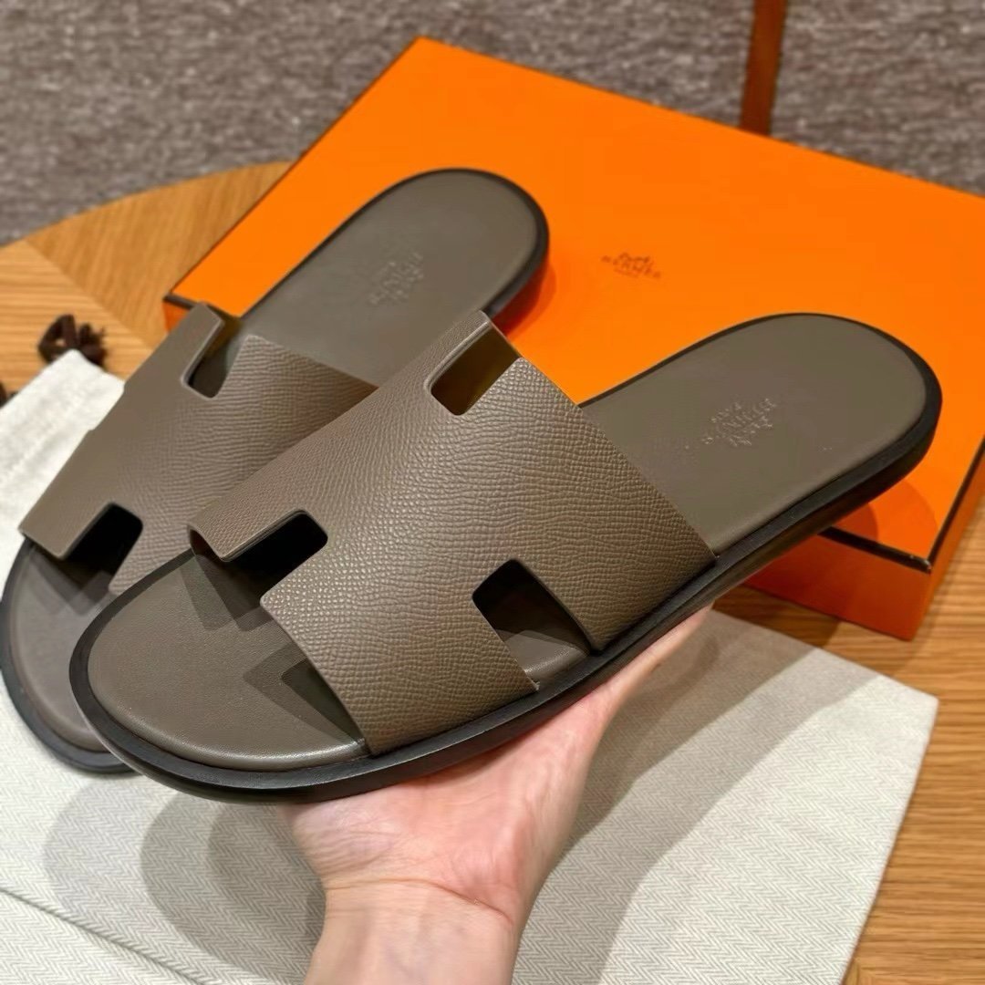 Hermes Izmir Olive Green
Epsom Calfskin Heather - Afbeelding 5