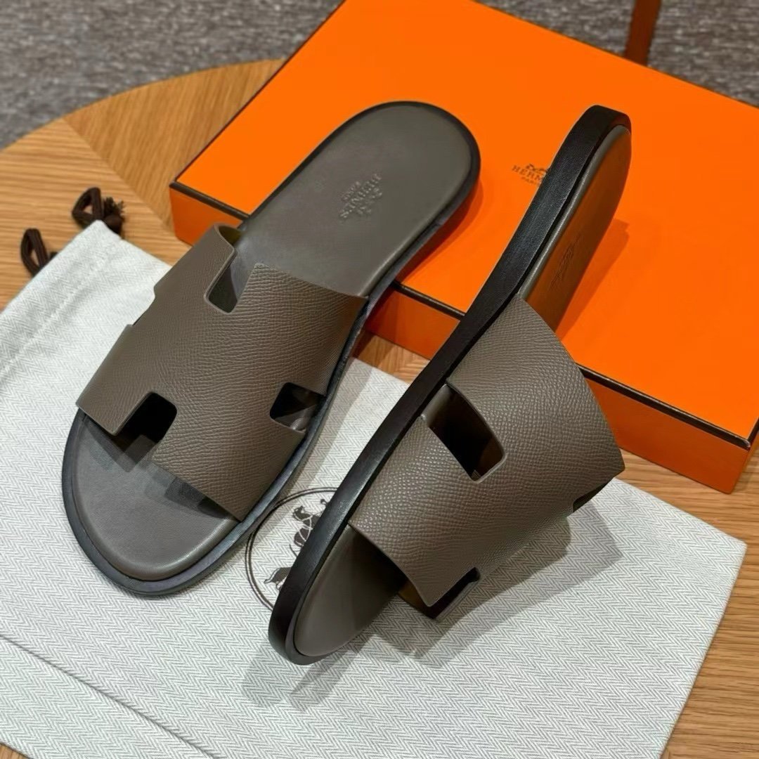 Hermes Izmir Olive Green
Epsom Calfskin Heather - Afbeelding 7