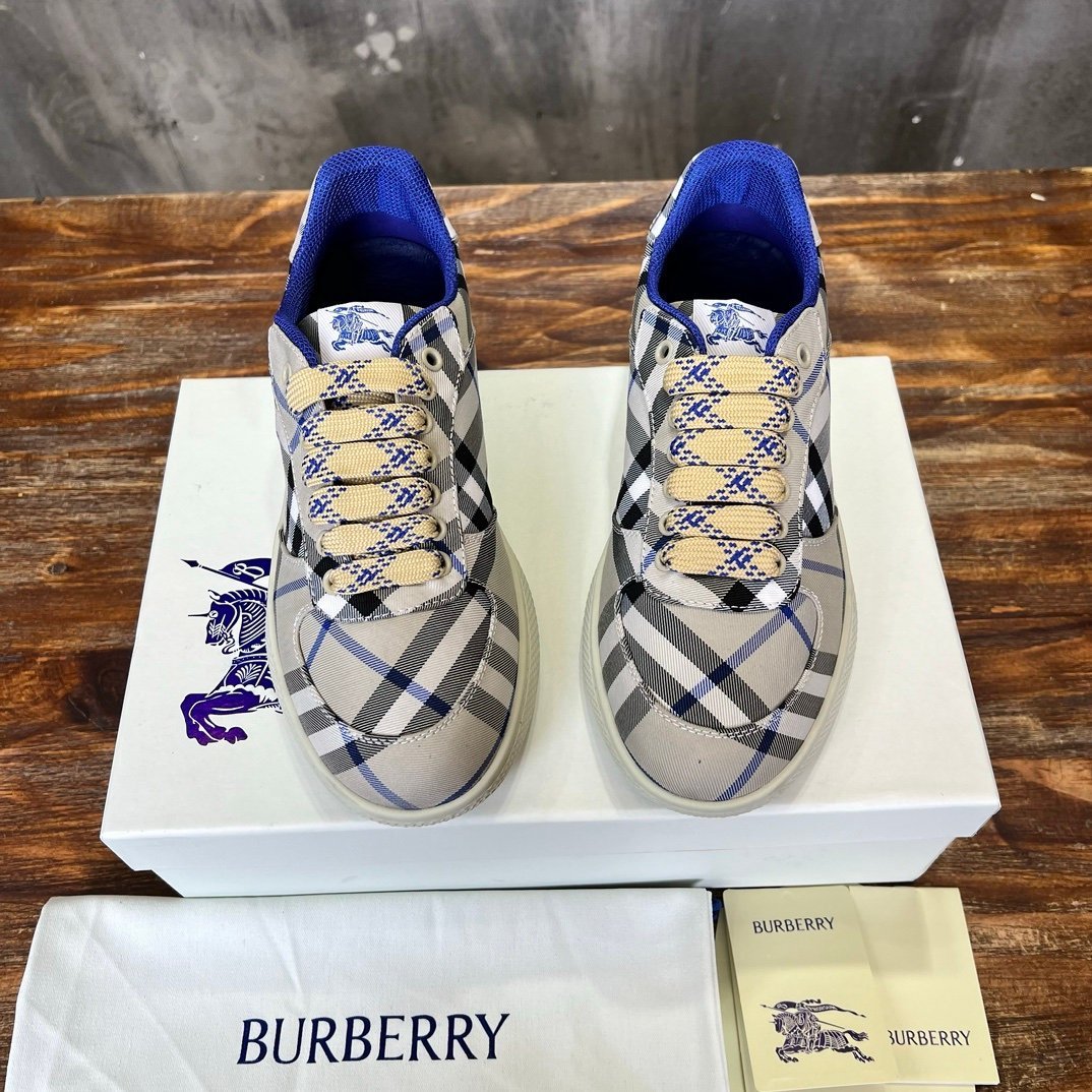 Burberry Check Terrace Sneakers White - Afbeelding 4