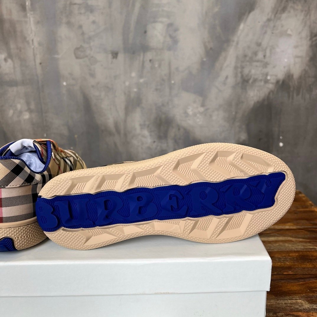 Burberry Check Terrace Sneakers Beige - Afbeelding 10