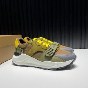 Alternative view of Burberry Ramsey Millitary Green/Yellow