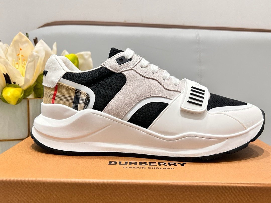 Burberry Ramsey White/Black - Afbeelding 2