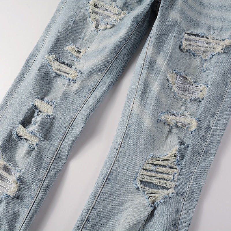 Amiri Jeans Blue #20A - Afbeelding 3