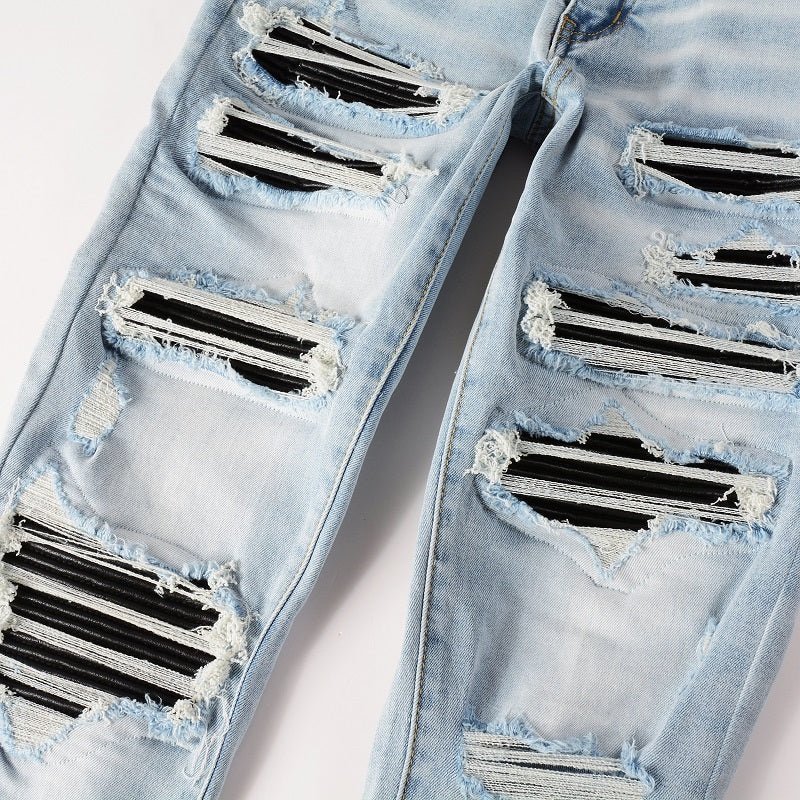 Amiri Jeans Blue #21A - Afbeelding 4