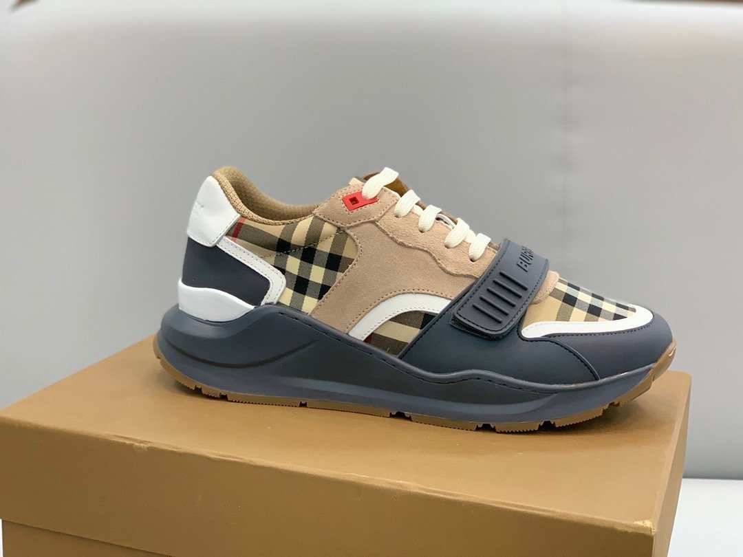 Burberry Ramsey Grey/Beige White - Afbeelding 2
