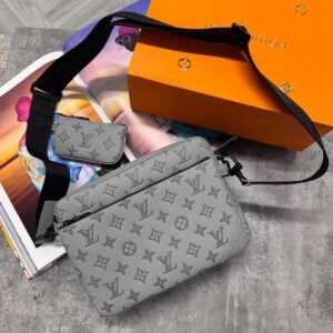Alternative view of Louis Vuitton Trio Messenger Bag 3D Monogram Grey