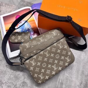 Alternative view of Louis Vuitton Trio Messenger Bag Monogram Khaki