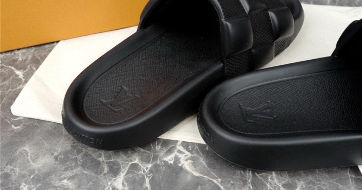 Louis Vuitton Waterfront Mule Monogram Black Slides - Afbeelding 5