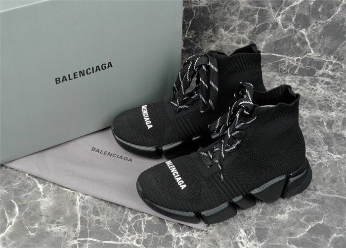 Balenciaga Speed 2.0 Lace Up Black - Afbeelding 6